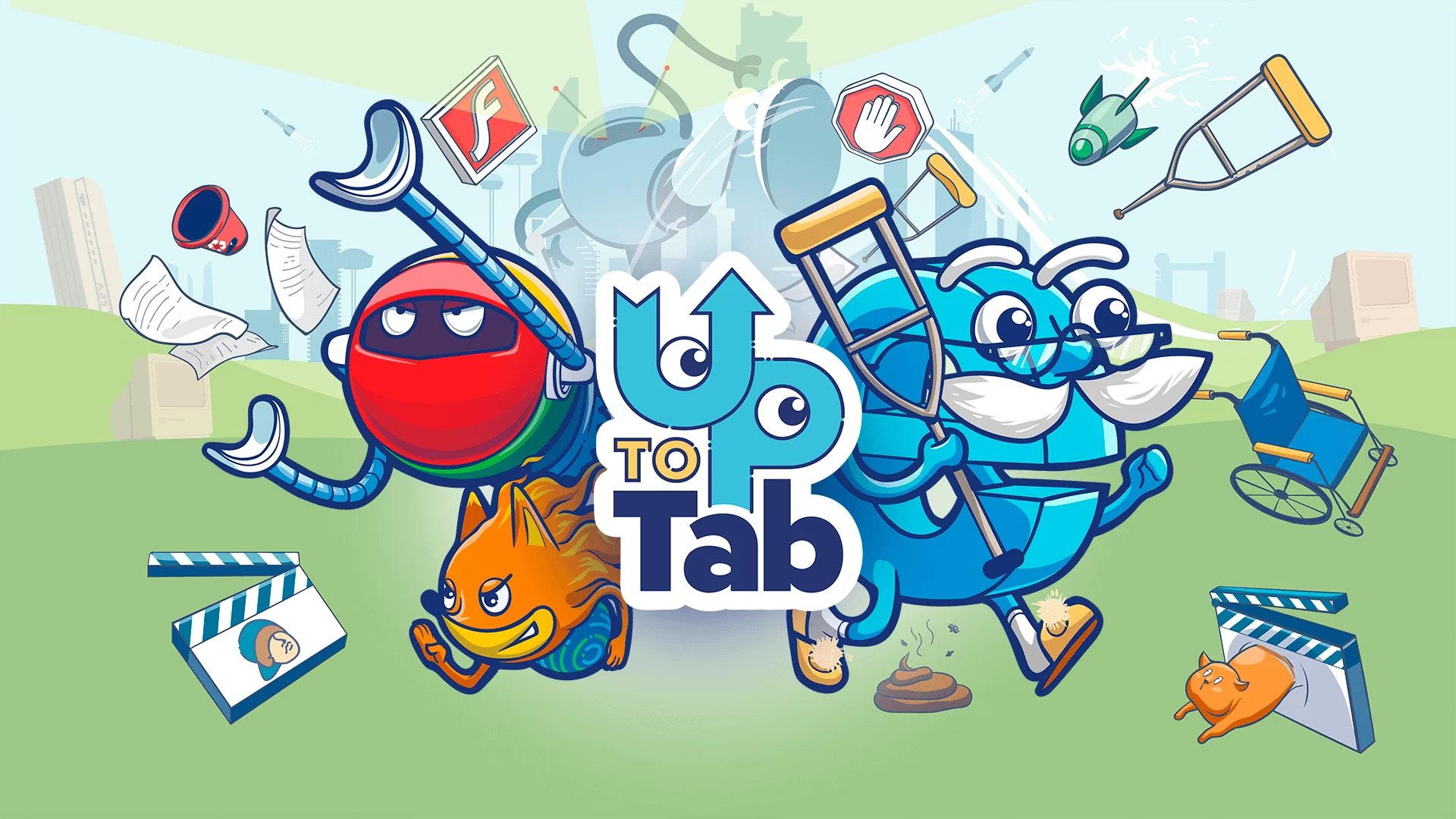 Up2Tab Startscherm Ontwerp